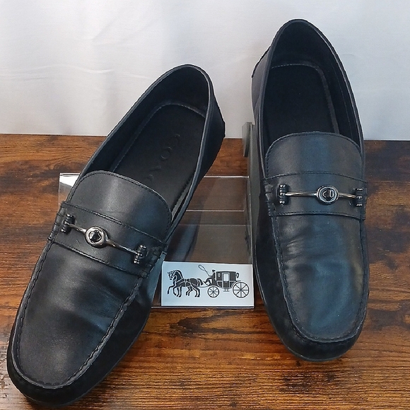 Coach Other - Authentic COACH Men's Black Loafers